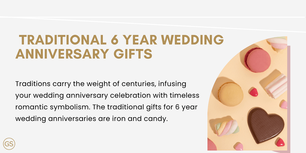 traditional 6 year wedding anniversary gifts